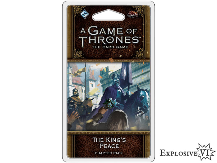 Game of Thrones Card Game The Kings Peace Chapter Pack