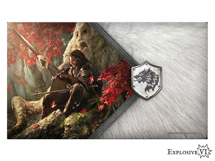 Game of Thrones House Stark Warden of the North Playmat