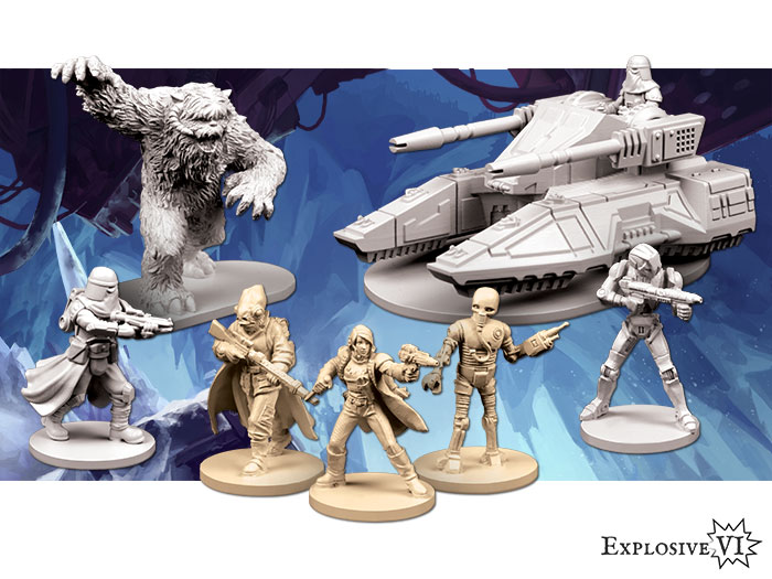 Imperial Assault Return to Hoth Miniatures
